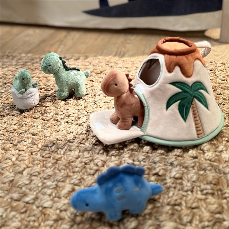 Lambs & Ivy - Dino-Might Plush Dinosaur Volcano Interactive Soft Toy Play Set - Image 4