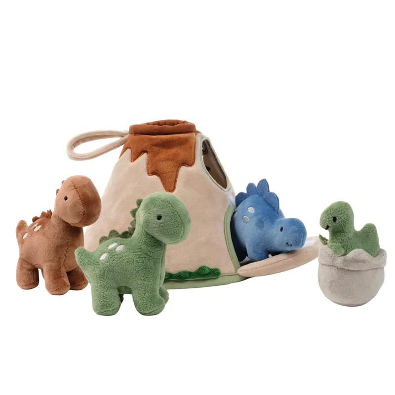 Lambs & Ivy - Dino-Might Plush Dinosaur Volcano Interactive Soft Toy Play Set - Image 6