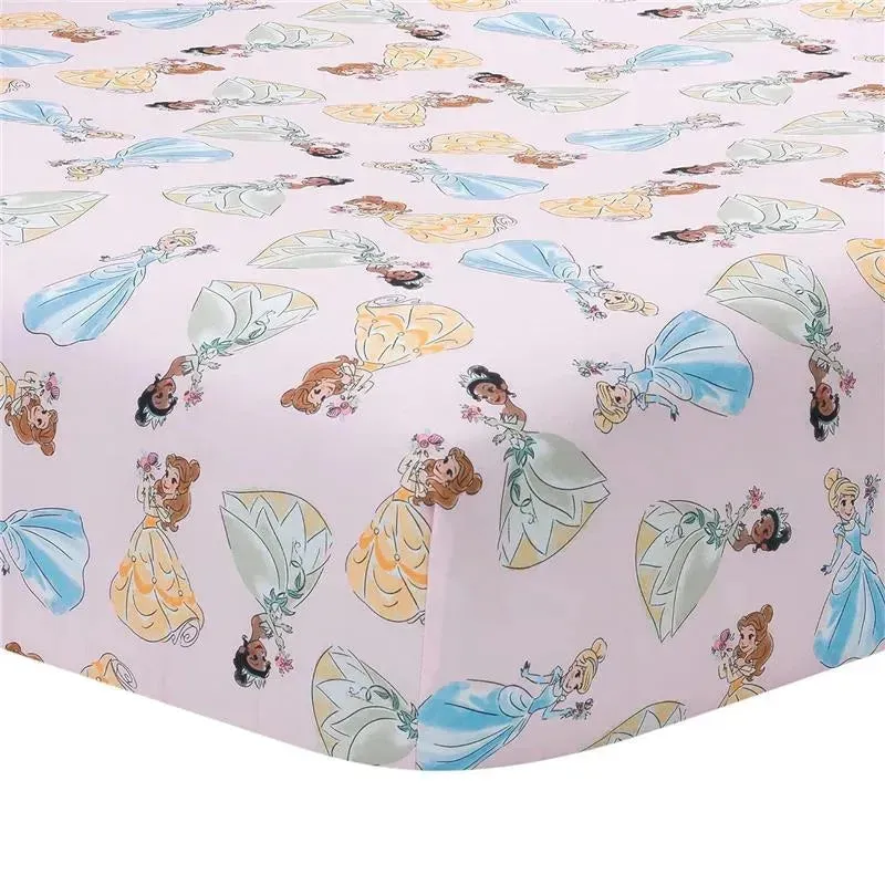 Lambs & Ivy - 3Pk Disney Princesses Nursery Baby Crib Bedding Set - Image 6