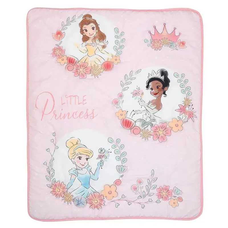 Lambs & Ivy - 3Pk Disney Princesses Nursery Baby Crib Bedding Set - Image 7