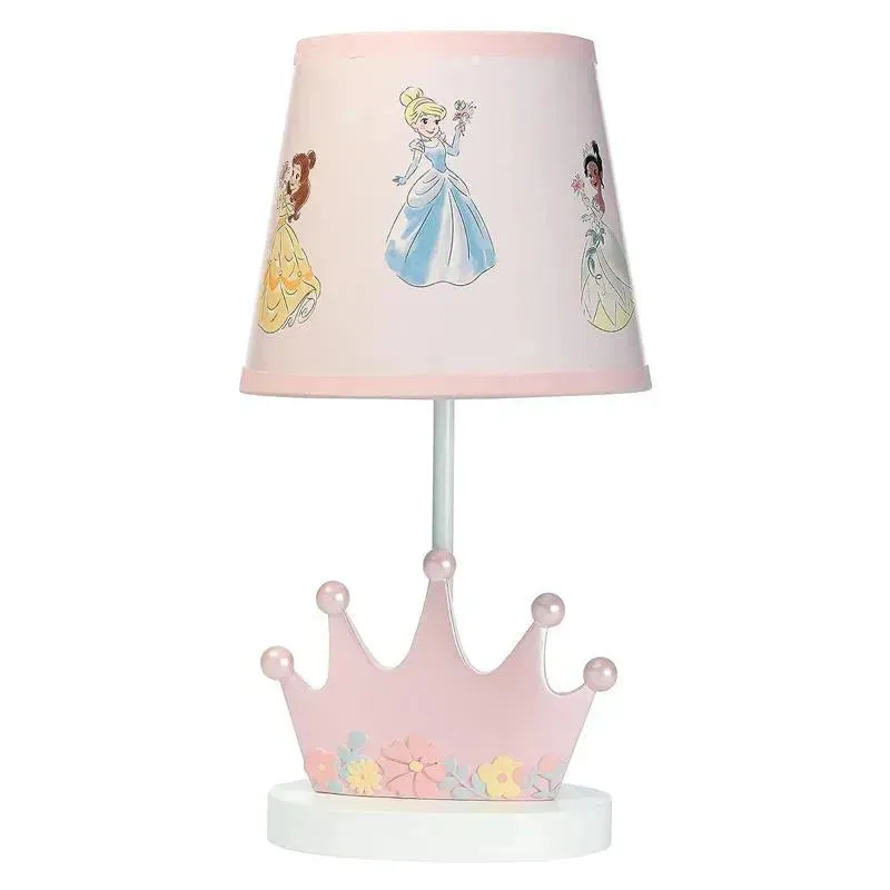 Lambs & Ivy - Disney Princesses Lamp With Shade & Bulb