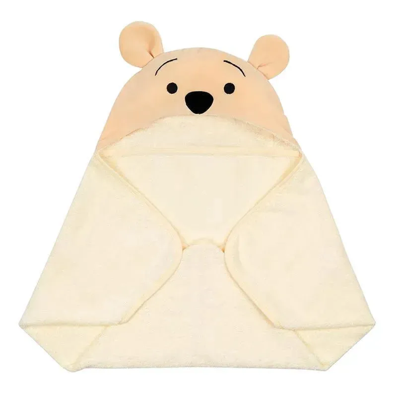 Lambs & Ivy Hooded Baby Bath Towel, Winnie The Pooh - Image 2