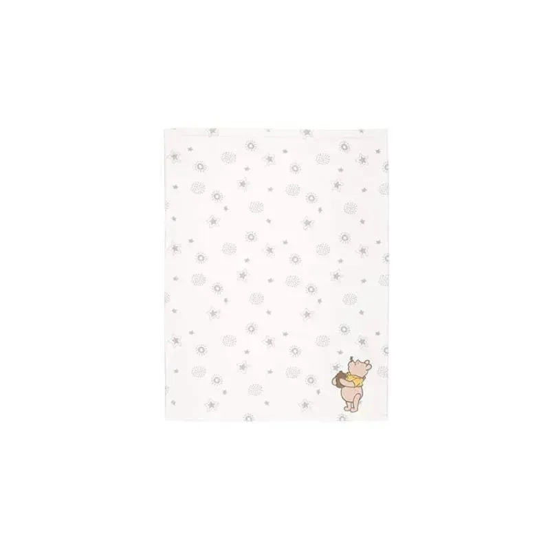 Lambs & Ivy Ivory Winnie The Pooh Baby Blanket - Image 2