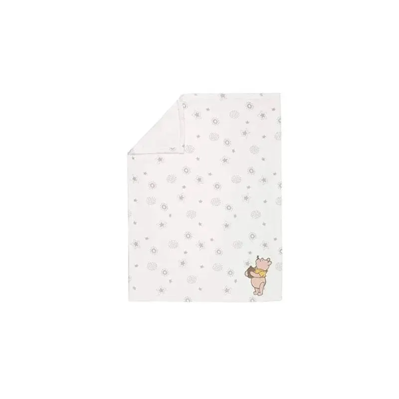 Lambs & Ivy Ivory Winnie The Pooh Baby Blanket - Image 3