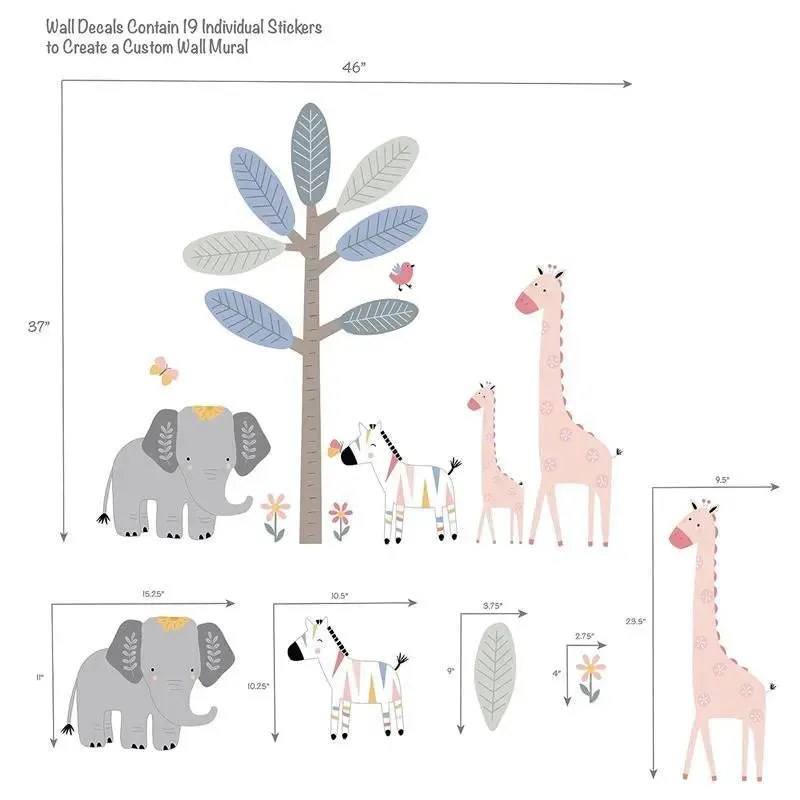 Lambs & Ivy - Jazzy Jungle Wall Decals - Image 2