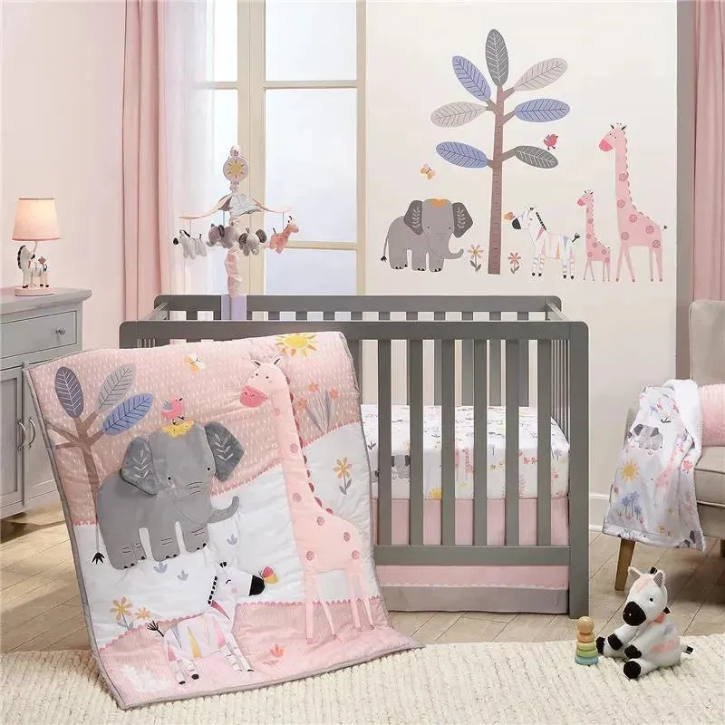 Lambs & Ivy - Jazzy Jungle Zebra Nursery Lamp with Shade & Bulb - Image 4