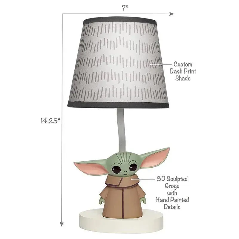 Lambs & Ivy - Lamp With Shade & Bulb, The Child Baby Yoda - Image 3