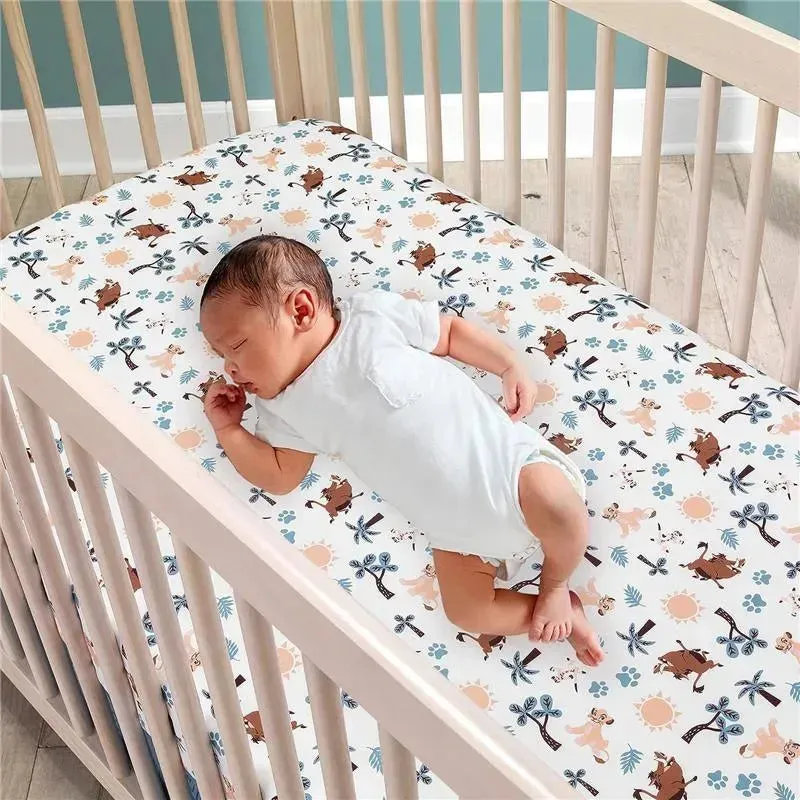 Lambs & Ivy - Lion King Adventure Fitted Crib Sheet - Image 2