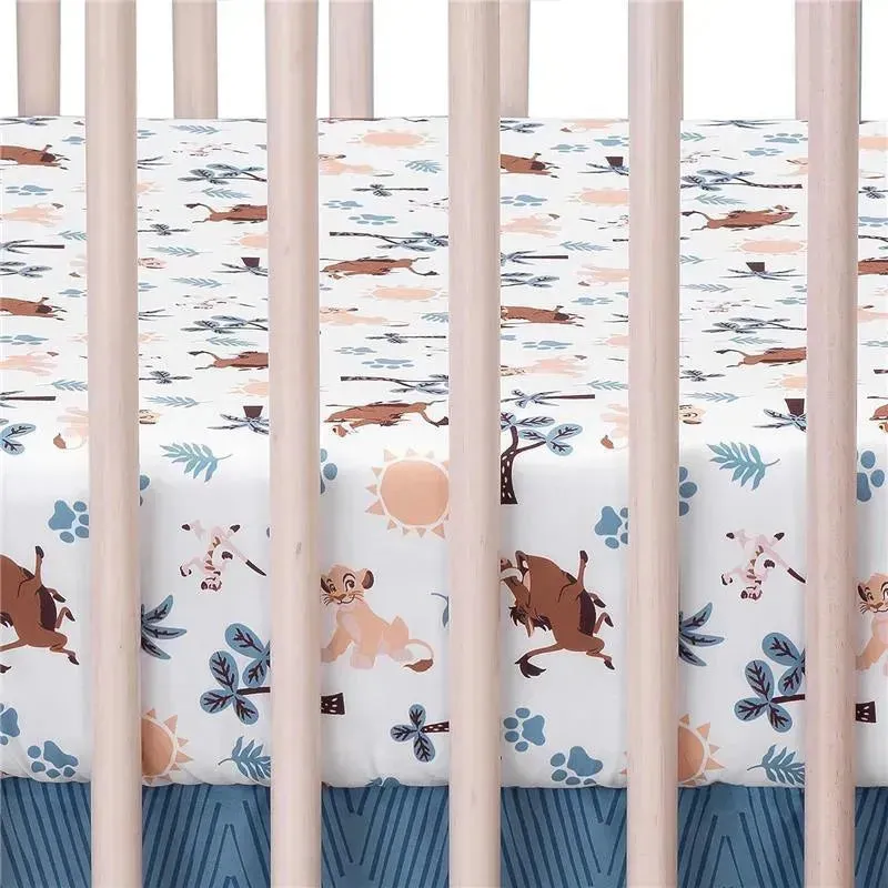 Lambs & Ivy - Lion King Adventure Fitted Crib Sheet - Image 3