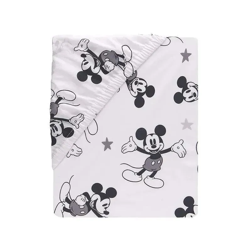 Lambs & Ivy Magical Mickey Mouse Crib Fitted Sheet - Image 3