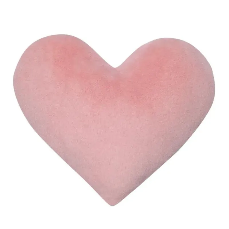 Lambs & Ivy - Signature Heart to Heart Soft Pink Decorative Pillow