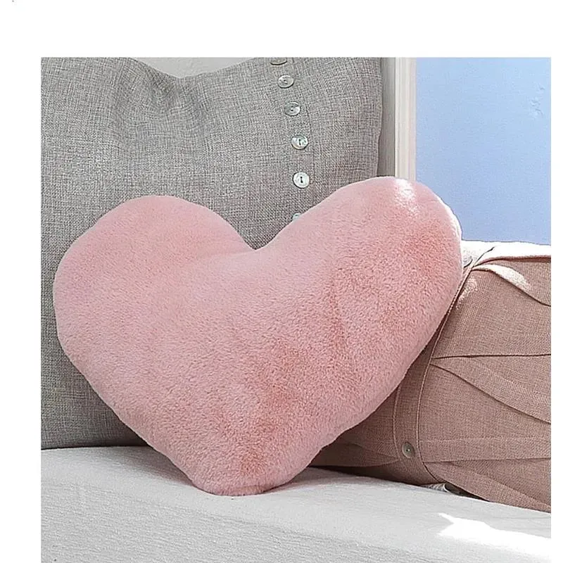 Lambs & Ivy - Signature Heart to Heart Soft Pink Decorative Pillow - Image 3