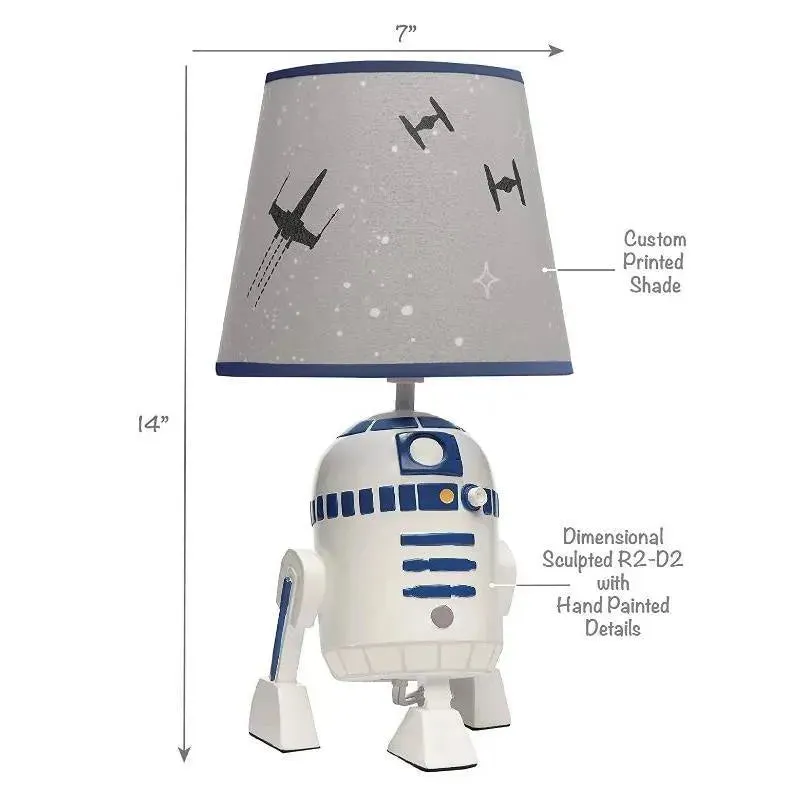 Lambs & Ivy - Star Wars Classic Lamp With Shade & Bulb - Image 2
