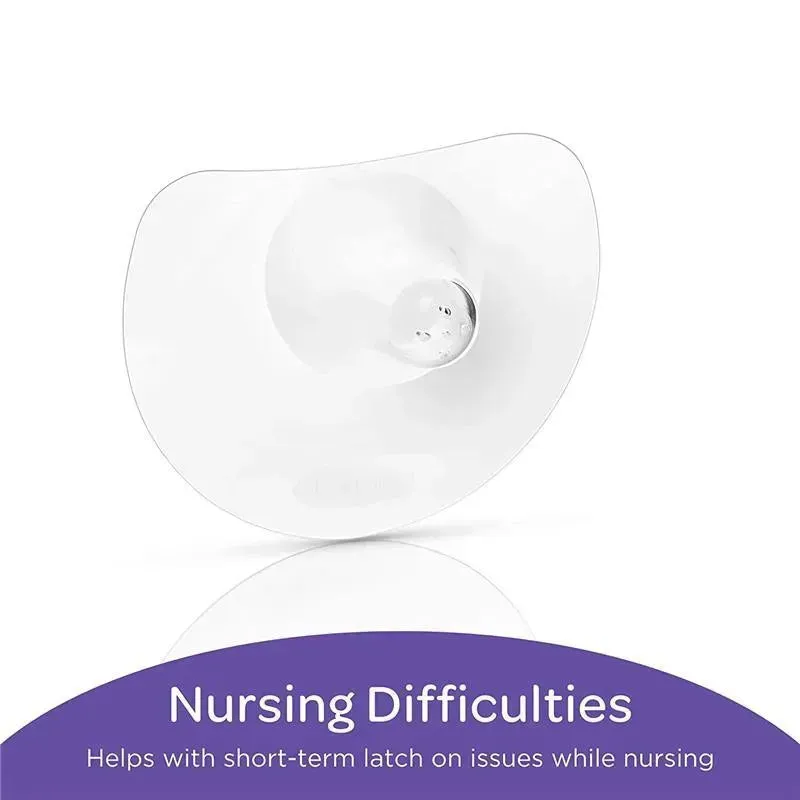 Lansinoh - 2Pk Nipple Shield for Breastfeeding 24 MM - Image 5