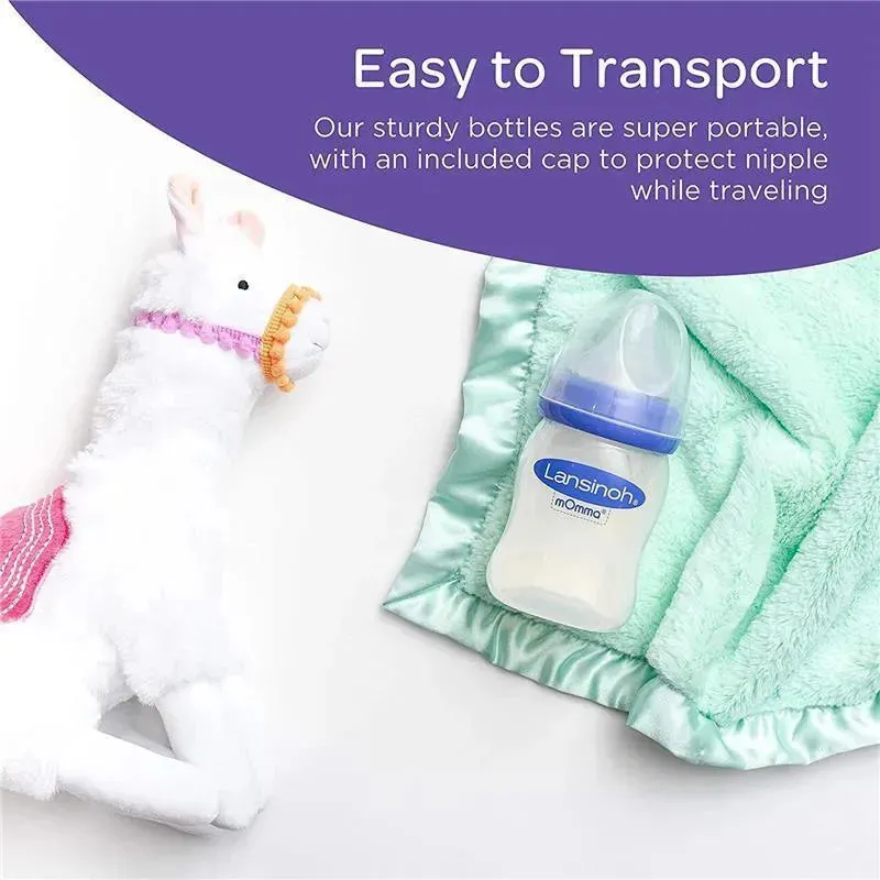 Lansinoh - Breastfeeding Bottles with NaturalWave Nipple, 8Oz - Image 3