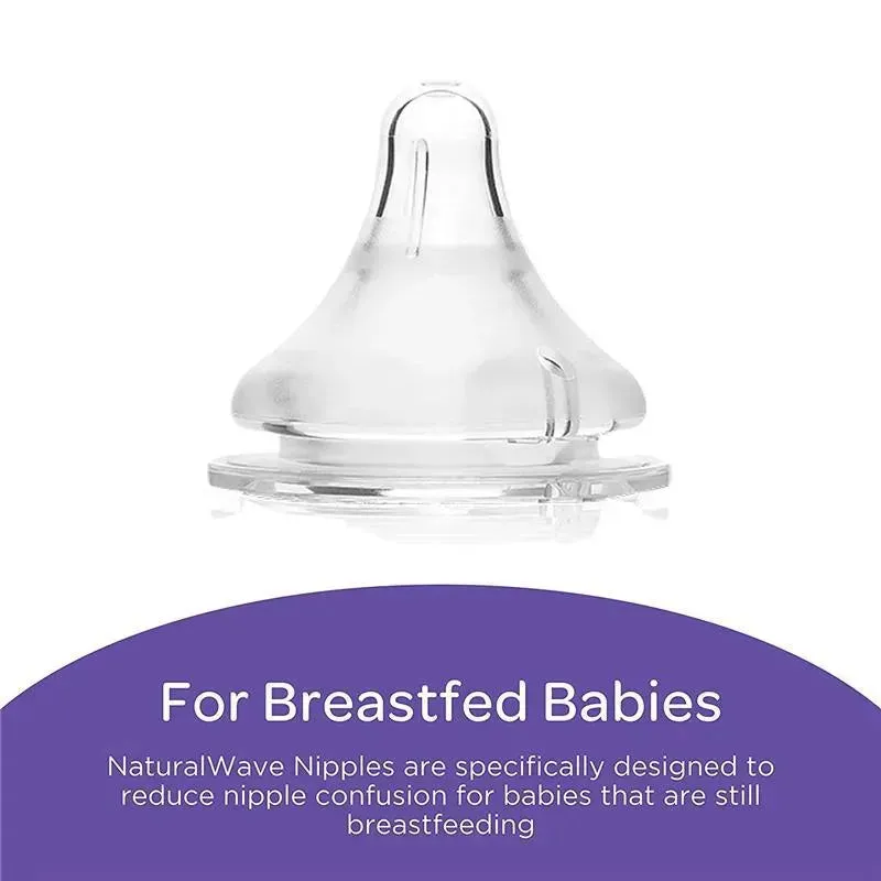 Lansinoh - Breastfeeding Bottles with NaturalWave Nipple, 8Oz - Image 5