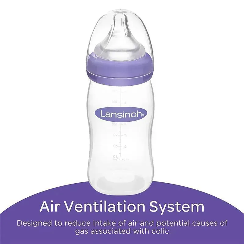 Lansinoh - Breastfeeding Bottles with NaturalWave Nipple, 8Oz - Image 6
