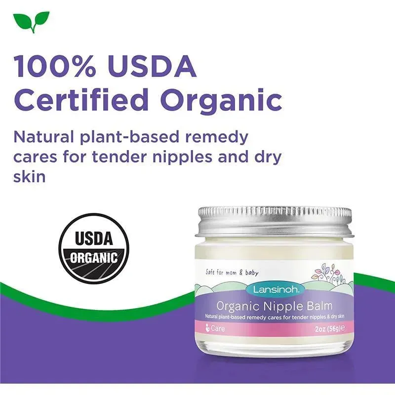 Lansinoh - Organic Nipple Cream for Breastfeeding 2Oz - Image 6