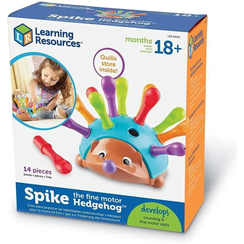Learning Resources Spike The Fine Motor Hedgehog, Sensory, Fine Motor Toy, Easter Basket Toy, Ages 18 months+ - Image 3