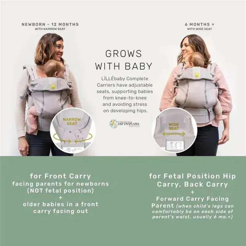 Líllé Baby - Complete All Seasons Carrier, Pebble Grey - Image 8