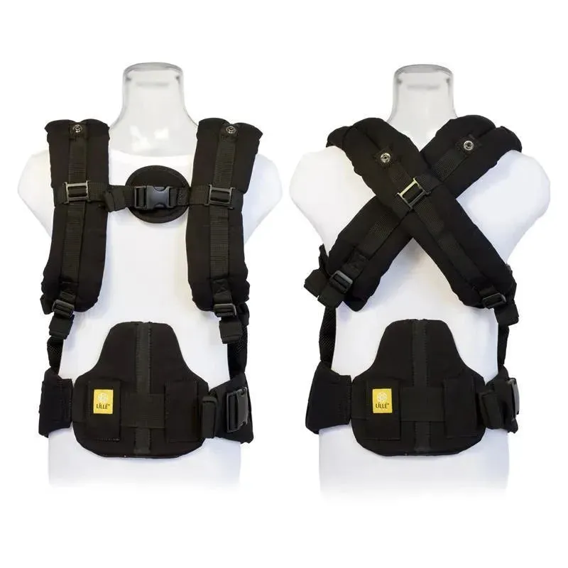 Lílle - Complete All Seasons Baby Carrier, Black and Camel - Image 4