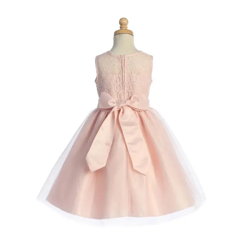 Lito - Baby Girl Lace & Tule Blush - Image 2