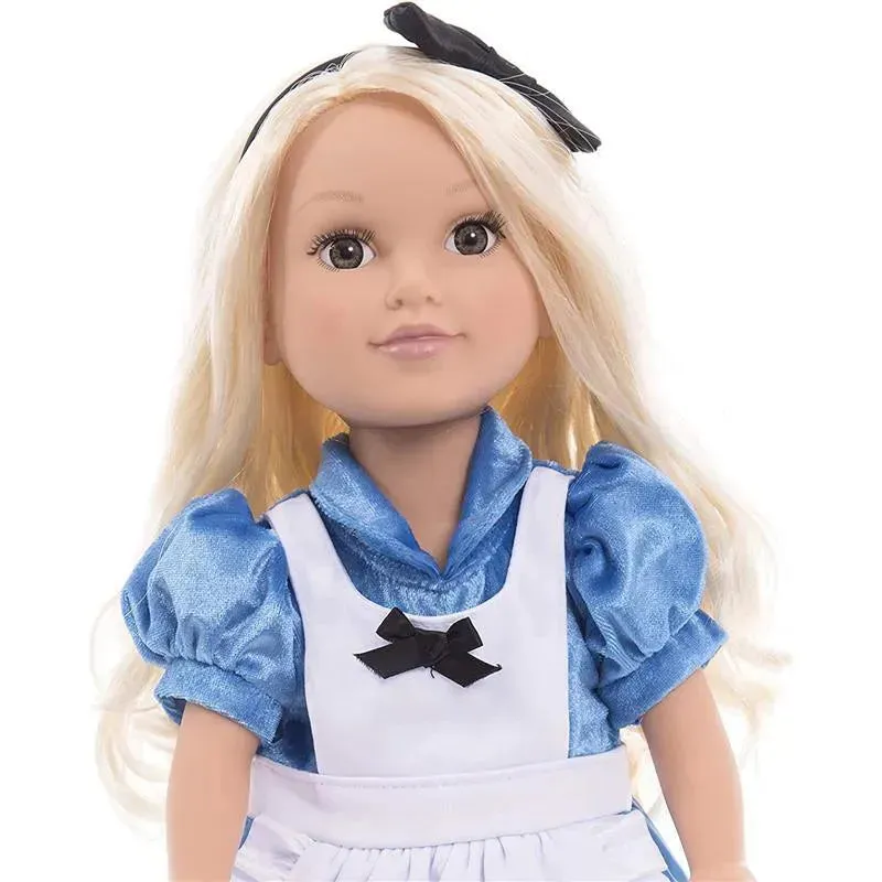 Little Adventures - Doll Dress Alice With Hair Bow - Image 2