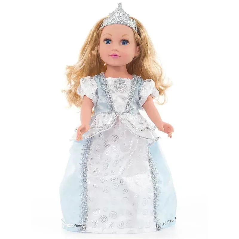 Little Adventures Doll Shoes and Tiara, Silver - Image 3