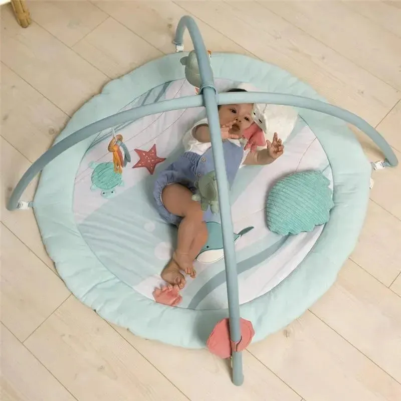 Little Big Friends - Large Round Playmat with Arch, Multisensory Activity Toy, Ocean - Image 6