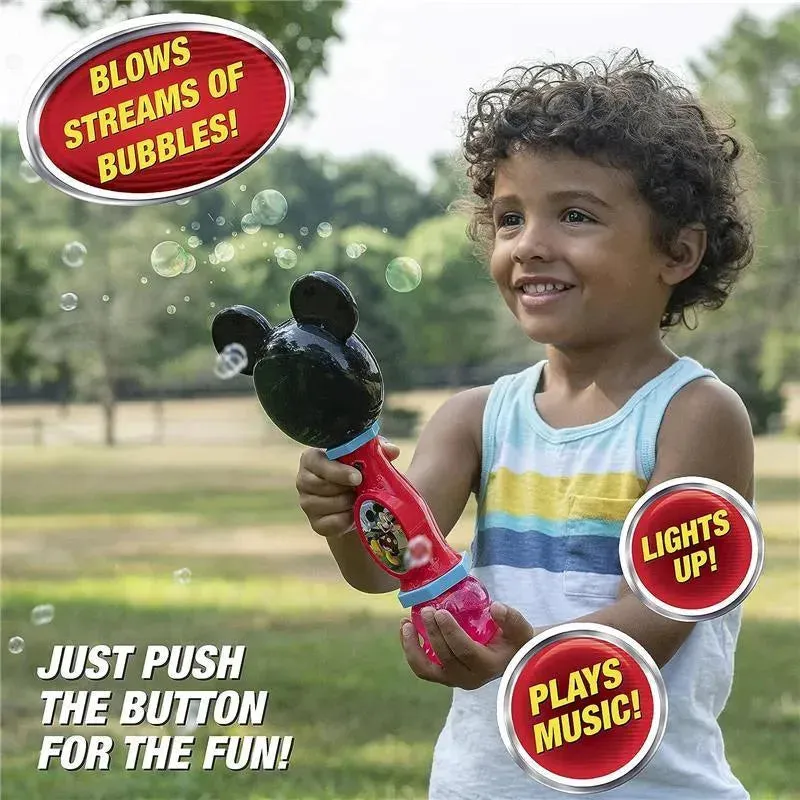 Little Kids - Disney Mickey Mouse Light & Sound Musical Bubble Wand - Image 3