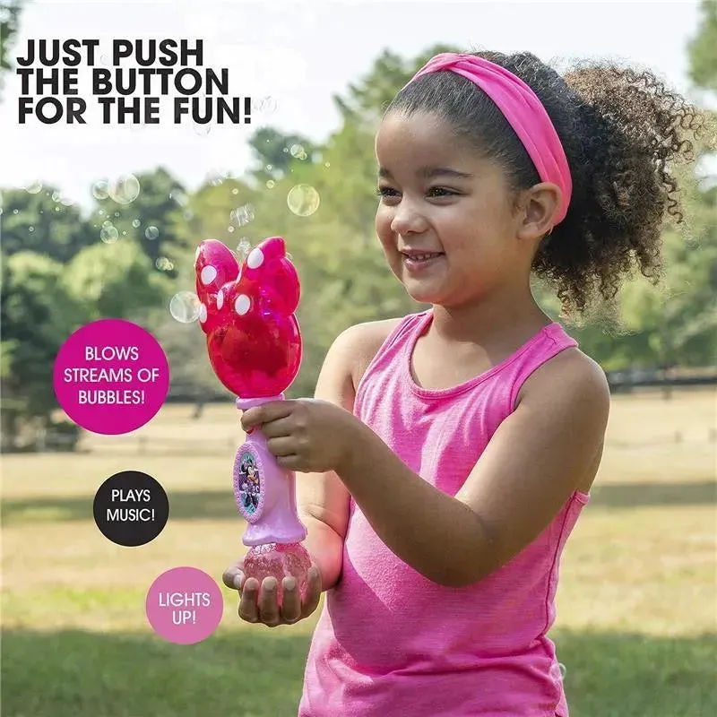 Little Kids - Disney Minnie Mouse Light & Sound Musical Bubble Wand - Image 4