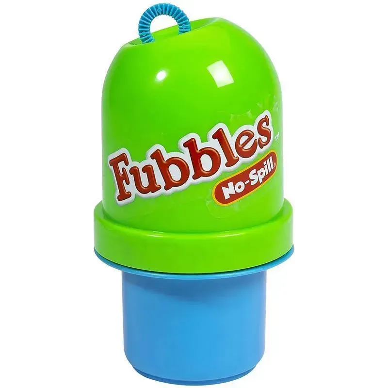 Little Kids Fubbles No-Spill Bubble Tumbler, Includes 4oz Bubble Solution and Bubble Wand (Colors May Vary) - Image 5