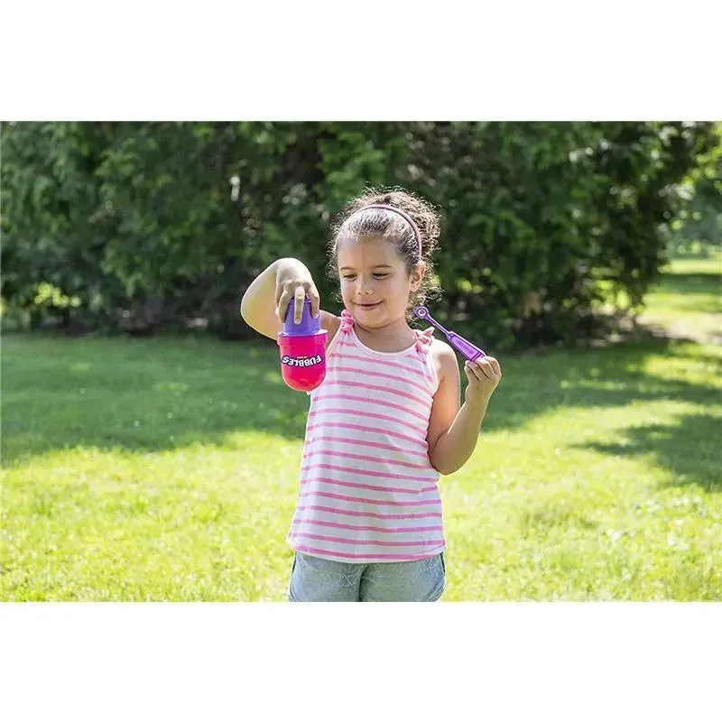 Little Kids Fubbles No-Spill Bubble Tumbler, Includes 4oz Bubble Solution and Bubble Wand (Colors May Vary) - Image 6