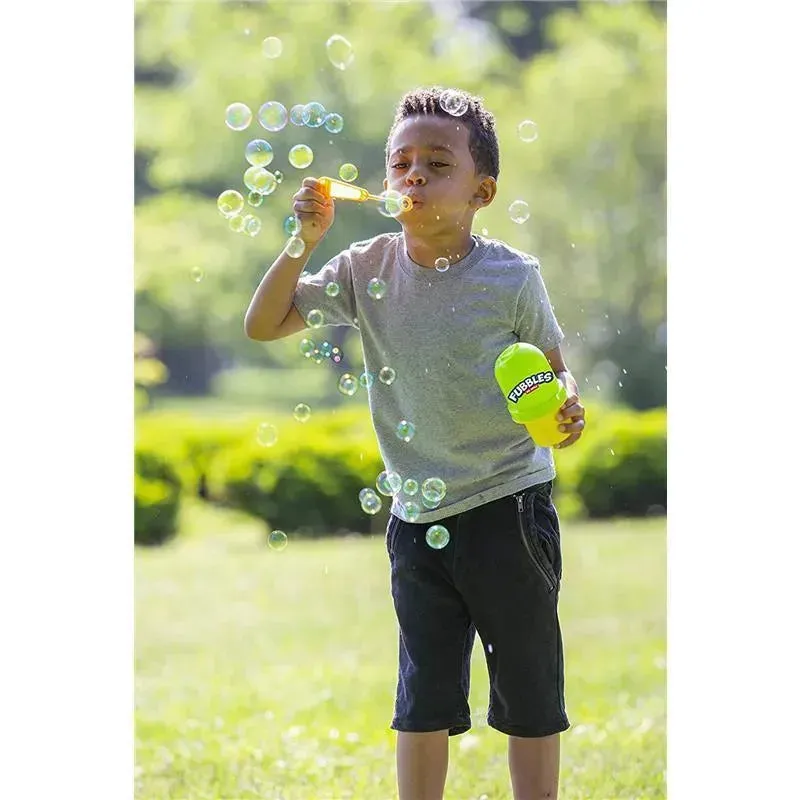 Little Kids Fubbles No-Spill Bubble Tumbler, Includes 4oz Bubble Solution and Bubble Wand (Colors May Vary) - Image 7