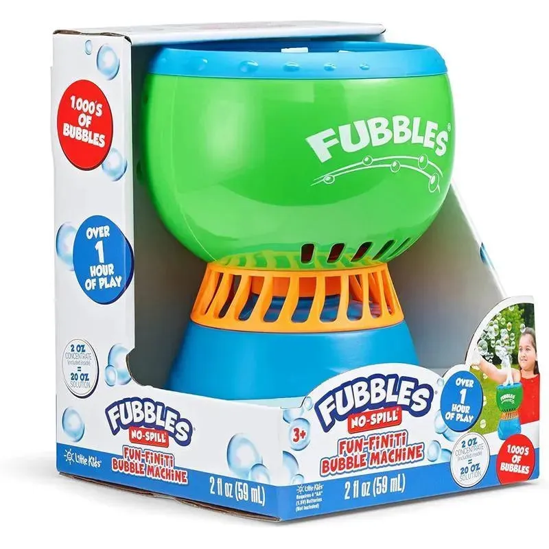Little Kids - Fubbles No Spill Fun-Finiti Bubble Machine Active Play - Image 2