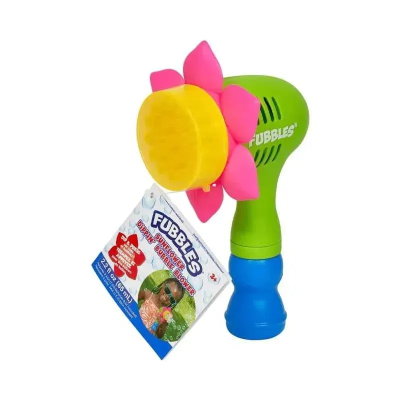Little Kids - Fubbles Sunflower Dippin' Bubble Blower