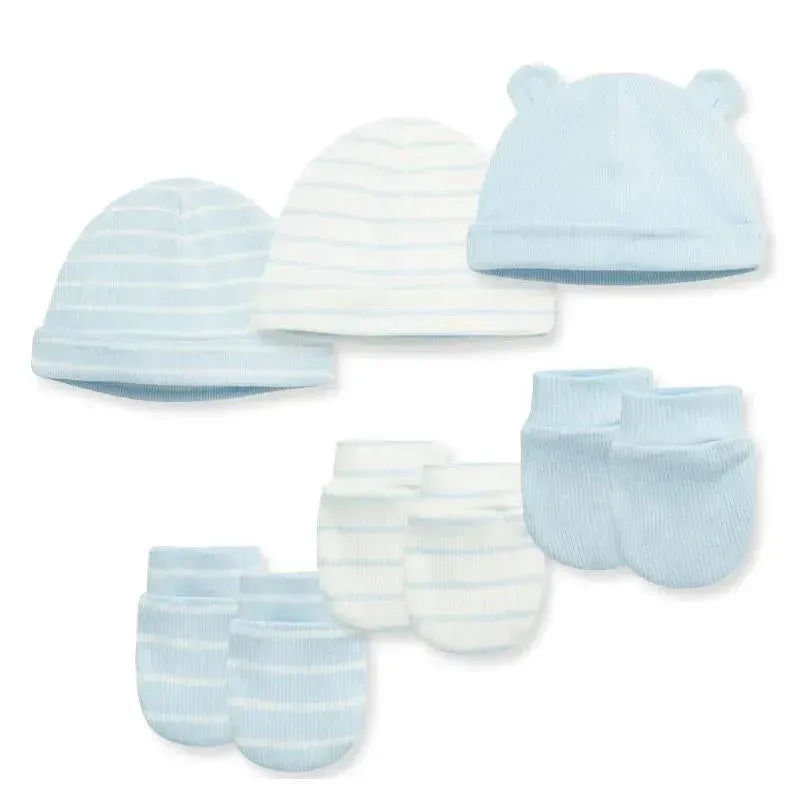 Little Me - 3Pk Wonder Hat & Mitt Set - Image 2
