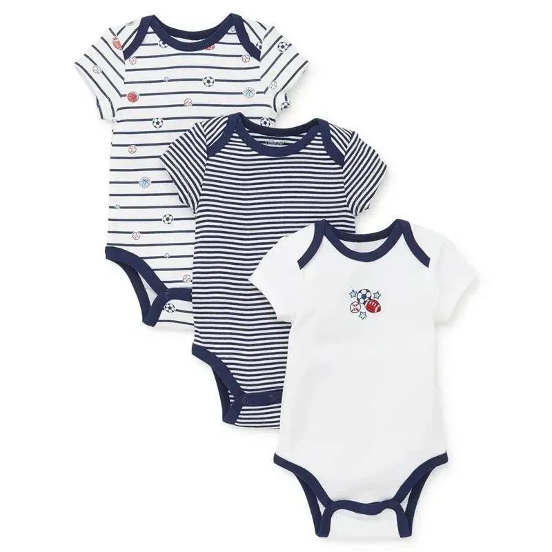 Little Me - Baby Boy Sports Star 3Pk Bodysuit