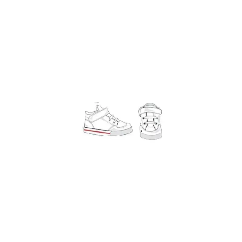Little Me - Baby White Sneakers, 0/6M