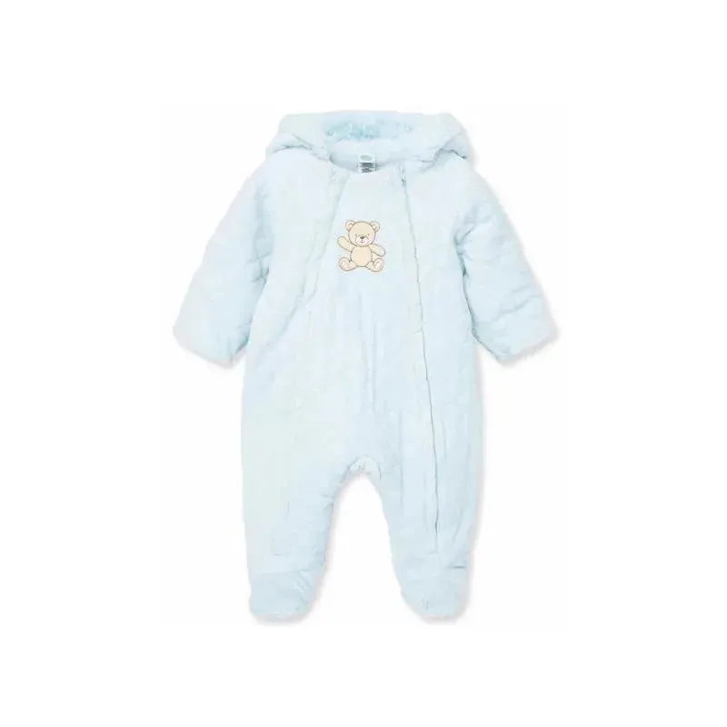 Little Me - Blue Bear Pram, Blue