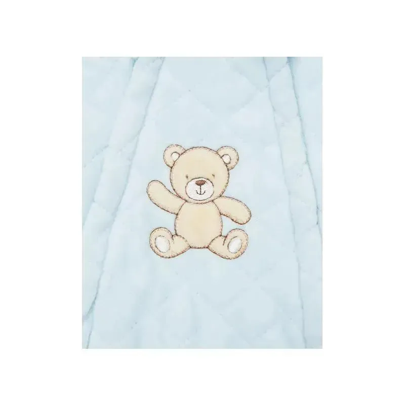 Little Me - Blue Bear Pram, Blue - Image 4