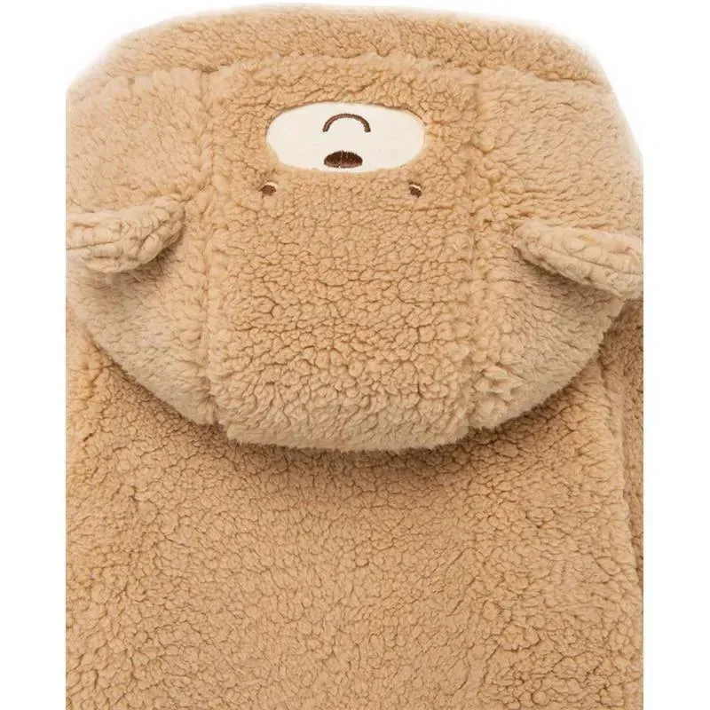 Little Me - Fuzzy Bear Pram, Tan - Image 2