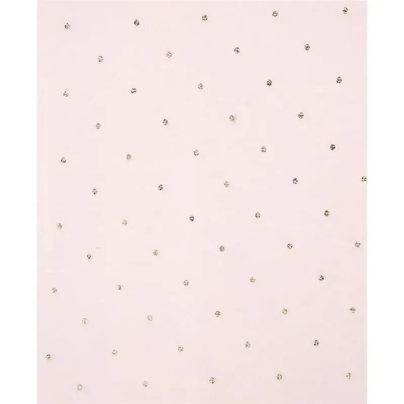 Little Me - Gold Dot Footie, Pink - Image 2