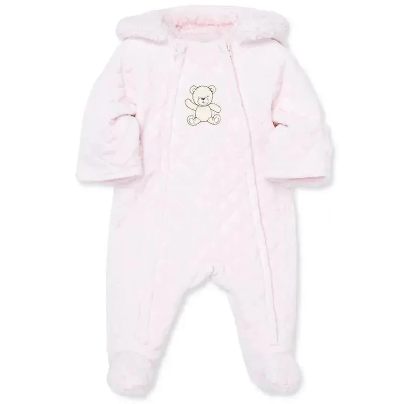 Little Me - Pink Bear Pram, Pink - Image 3