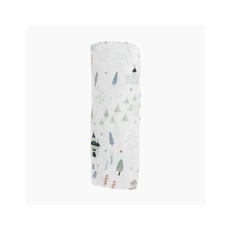 Little Unicorn - Blankets Deluxe Muslin Swaddle Single, Dragon Days - Image 3