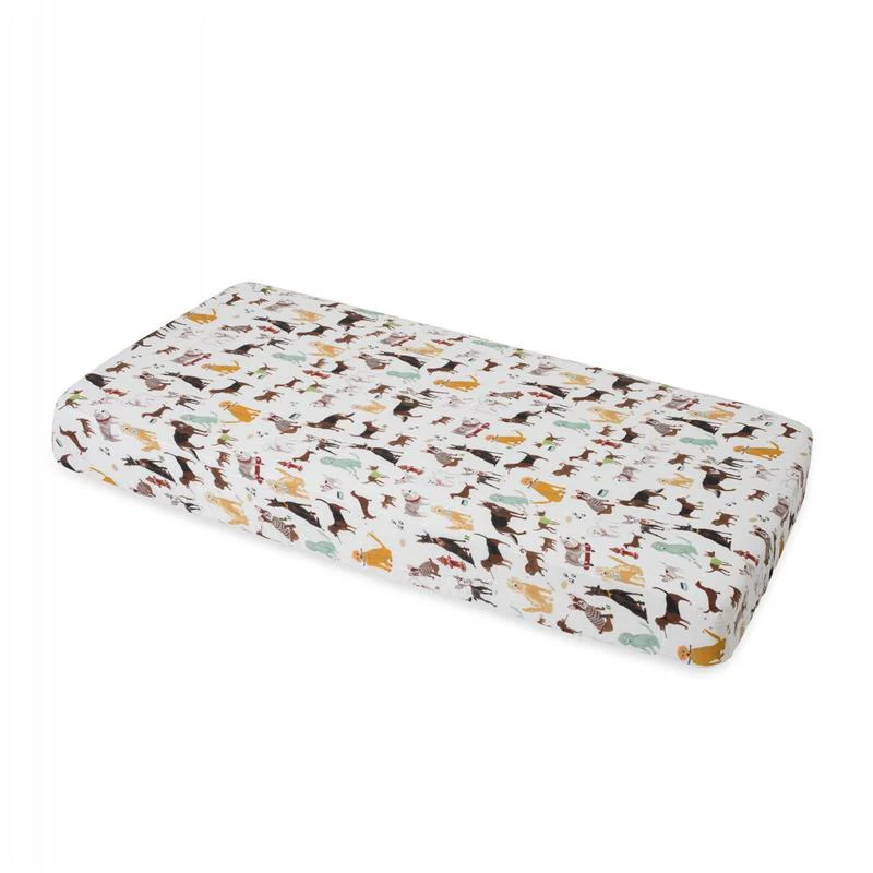 Little Unicorn Cotton Muslin Crib Sheet Woof - Image 2