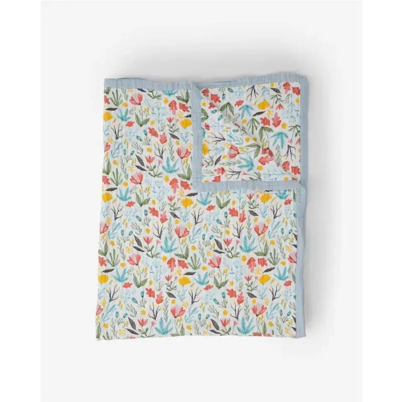 Little Unicorn Cotton Muslin Quilt Meadow - Image 3
