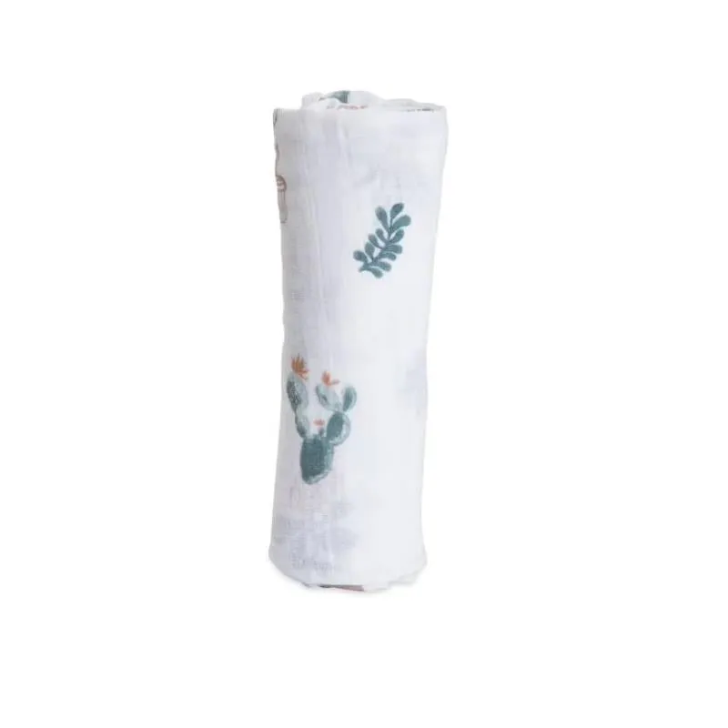 Little Unicorn - Cotton Muslin Swaddle Single, Prickle Pots - Image 2