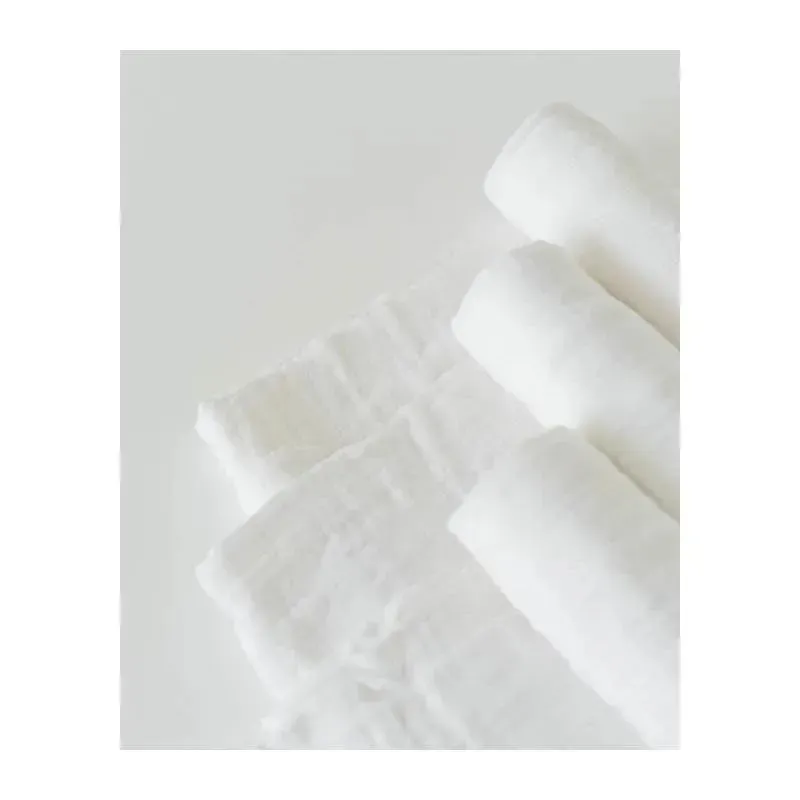 Little Unicorn Cotton Swaddle Set, White - Image 3