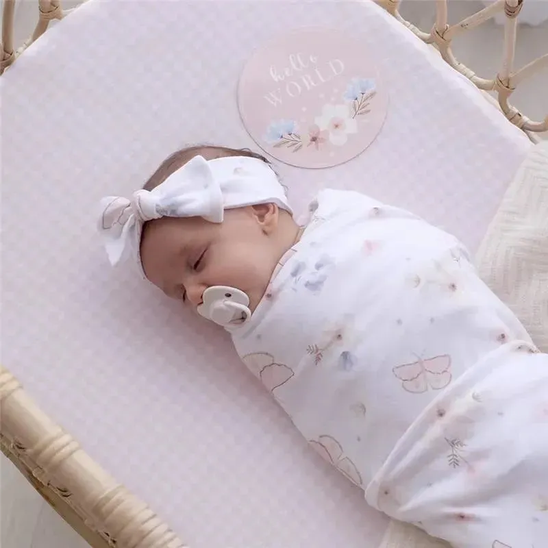Living Textiles - 2Pk Fly Away Jersey Swaddle - Image 3